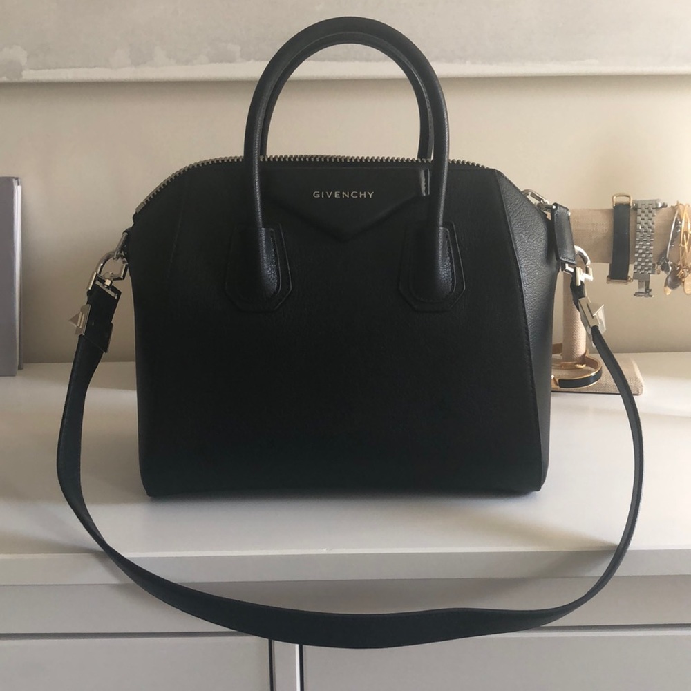 Givenchy Small Antigona Leather Satchel